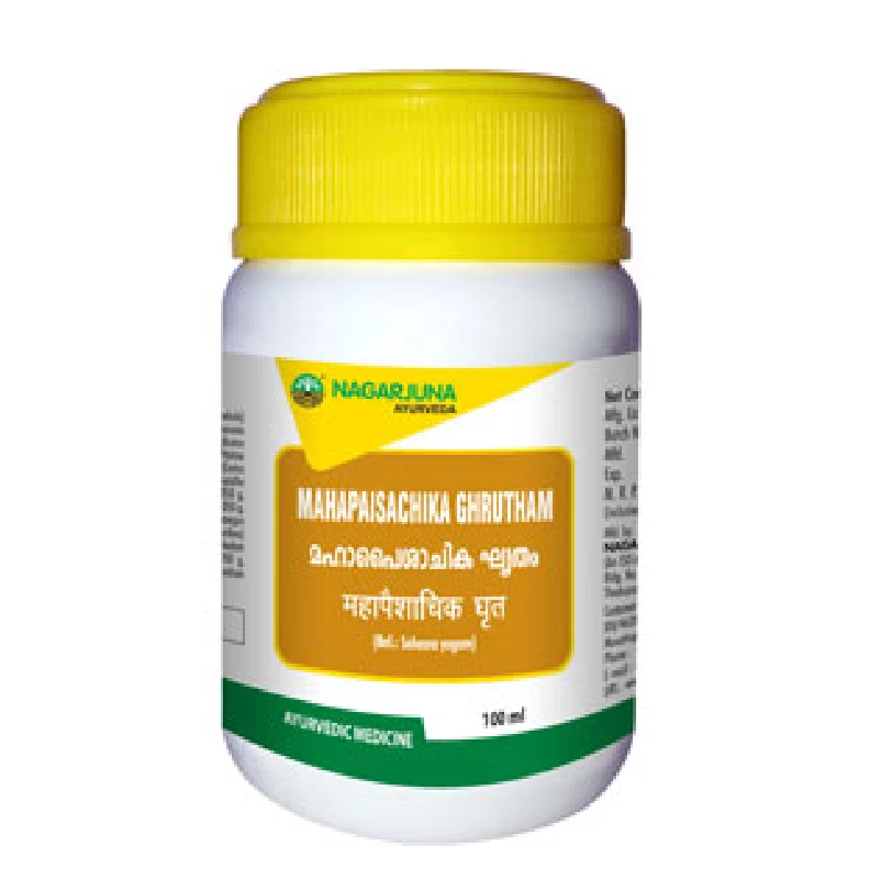Nagarjuna Ayurveda Mahapaisachika Ghrutham, 100 ml-1.webp
